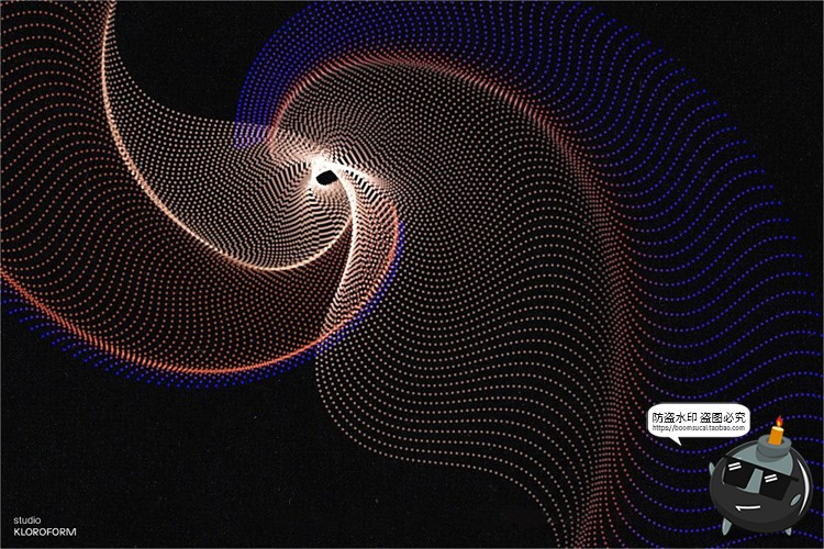 图片[7]-时尚抽象艺术扭曲波浪条纹网格线条渐变未来科幻PNG免抠AI素材-设计猿