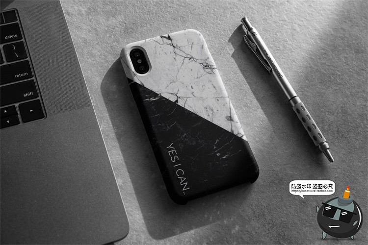 图片[8]-苹果iPhone X手机壳圆边硬壳保护套场景mockups样机PSD模板PS素材-设计猿