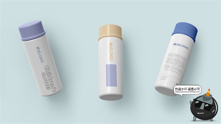 图片[6]-儿童童装服装衣服衣架短袖招牌吊牌品牌贴图vi样机PSD模板PS素材-设计猿