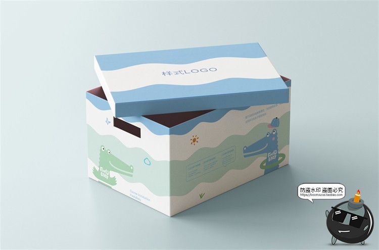 图片[7]-儿童童装服装衣服衣架短袖招牌吊牌品牌贴图vi样机PSD模板PS素材-设计猿