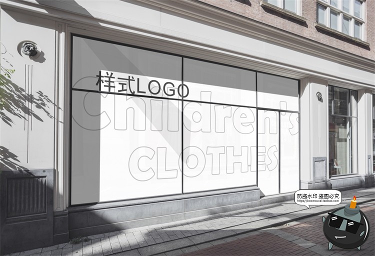 图片[19]-儿童童装服装衣服衣架短袖招牌吊牌品牌贴图vi样机PSD模板PS素材-设计猿