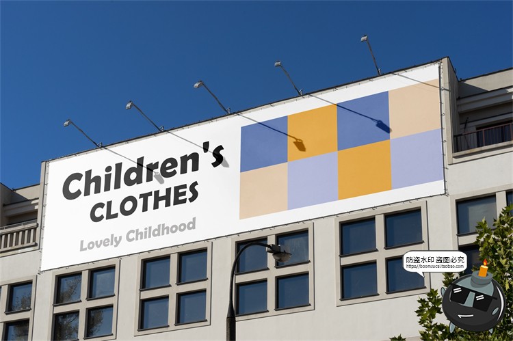 图片[20]-儿童童装服装衣服衣架短袖招牌吊牌品牌贴图vi样机PSD模板PS素材-设计猿