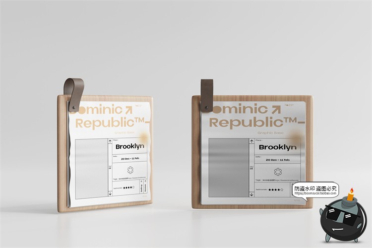 图片[5]-方形菜单记事本餐厅餐饮手掌记单本企业VI品牌PSD模板样机PS素材-设计猿