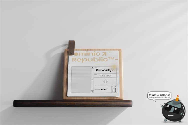 图片[6]-方形菜单记事本餐厅餐饮手掌记单本企业VI品牌PSD模板样机PS素材-设计猿