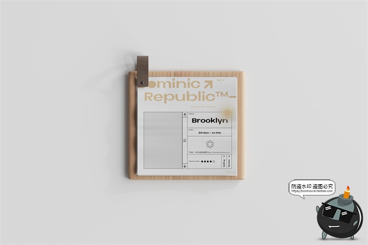 图片[8]-方形菜单记事本餐厅餐饮手掌记单本企业VI品牌PSD模板样机PS素材-设计猿