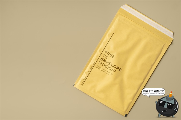 图片[2]-文件袋档案袋信封信纸保密纸袋企业文创VI展示样机PSD模板PS素材-设计猿
