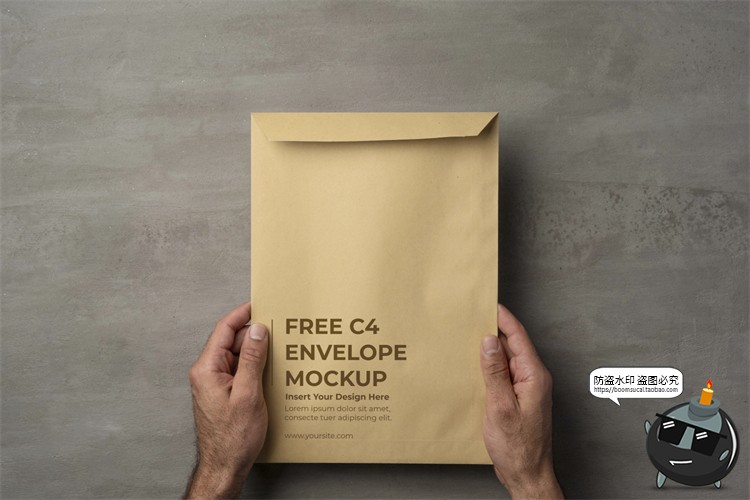 图片[9]-文件袋档案袋信封信纸保密纸袋企业文创VI展示样机PSD模板PS素材-设计猿