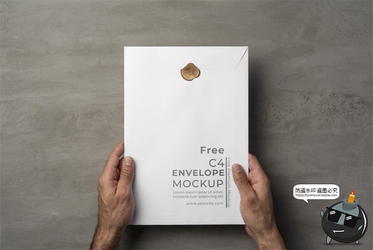 图片[10]-文件袋档案袋信封信纸保密纸袋企业文创VI展示样机PSD模板PS素材-设计猿