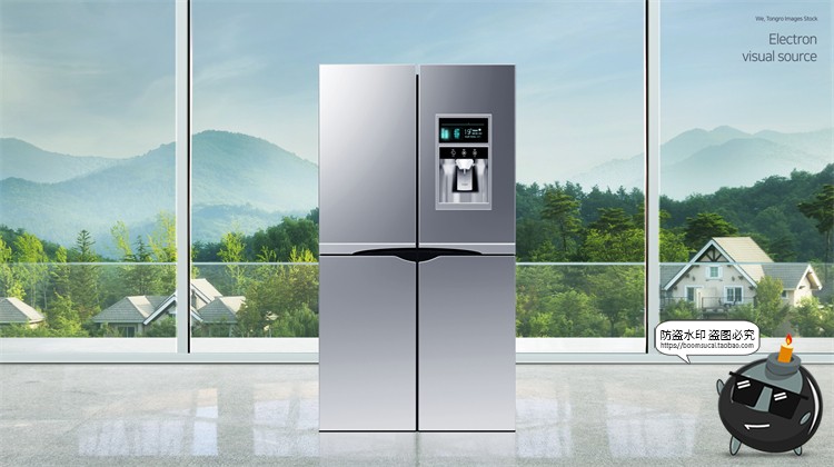 图片[13]-家用电器家电榨汁机冰箱洗衣机烤箱海报宣传广告PSD模板PS素材-设计猿