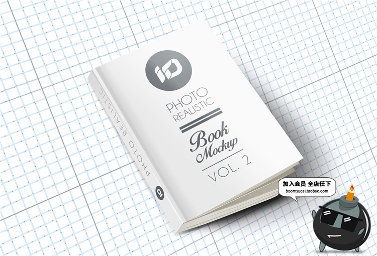 图片[9]-硬封精装图书书籍书本外观内页效果展示贴图文创样机PSD模板素材-设计猿