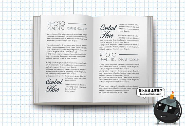 图片[10]-硬封精装图书书籍书本外观内页效果展示贴图文创样机PSD模板素材-设计猿