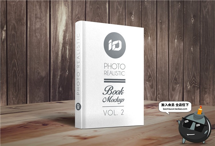 图片[13]-硬封精装图书书籍书本外观内页效果展示贴图文创样机PSD模板素材-设计猿