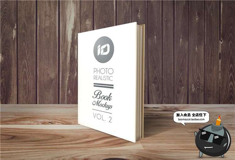 图片[18]-硬封精装图书书籍书本外观内页效果展示贴图文创样机PSD模板素材-设计猿
