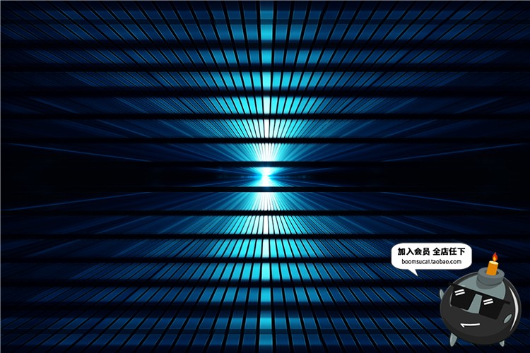 图片[4]-唯美大气科幻光效特效炫酷未来时光隧道背景海报PSD模板设计素材-设计猿