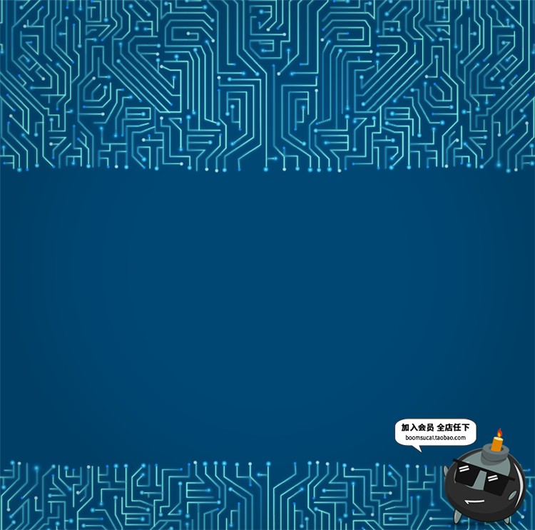 图片[15]-电子高科技科幻智能UI机器人科幻光效电路板电线AI矢量设计素材-设计猿