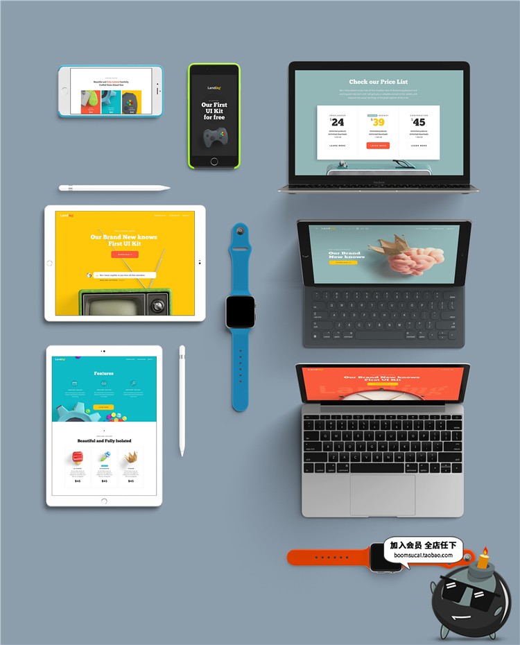 图片[14]-儿童节玩具卡通游戏机器人海报装饰场景元素背景图片PSD模板素材-设计猿