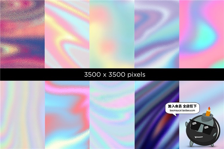 图片[2]-彩色锡纸金箔全息铝箔抽象电镀光泽效果背景金属纹理JPG图片素材-设计猿