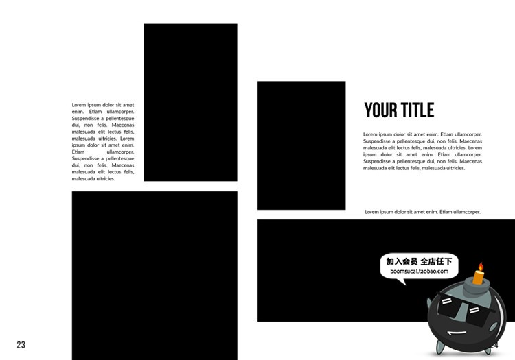 图片[12]-36页杂志企业宣传画册产品介绍图文排版A4规格设计PSD模板PS素材-设计猿