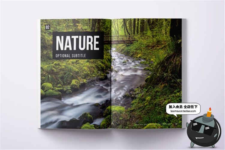 图片[22]-36页杂志企业宣传画册产品介绍图文排版A4规格设计PSD模板PS素材-设计猿