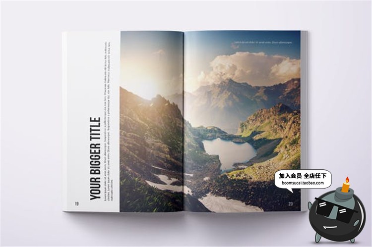图片[23]-36页杂志企业宣传画册产品介绍图文排版A4规格设计PSD模板PS素材-设计猿