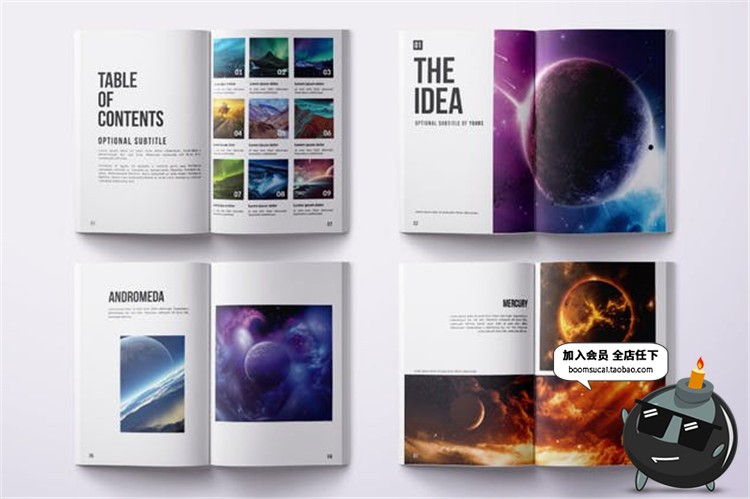 图片[27]-36页杂志企业宣传画册产品介绍图文排版A4规格设计PSD模板PS素材-设计猿