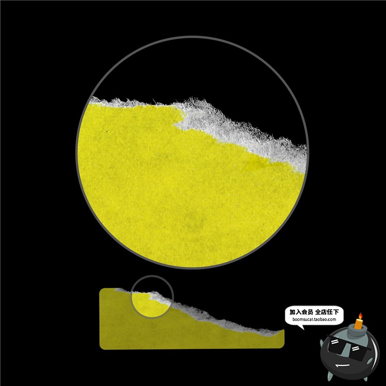 图片[8]-125款美式复古撕裂褶皱做旧拉扯效果不干胶贴纸标签PNG图片PS素材-设计猿