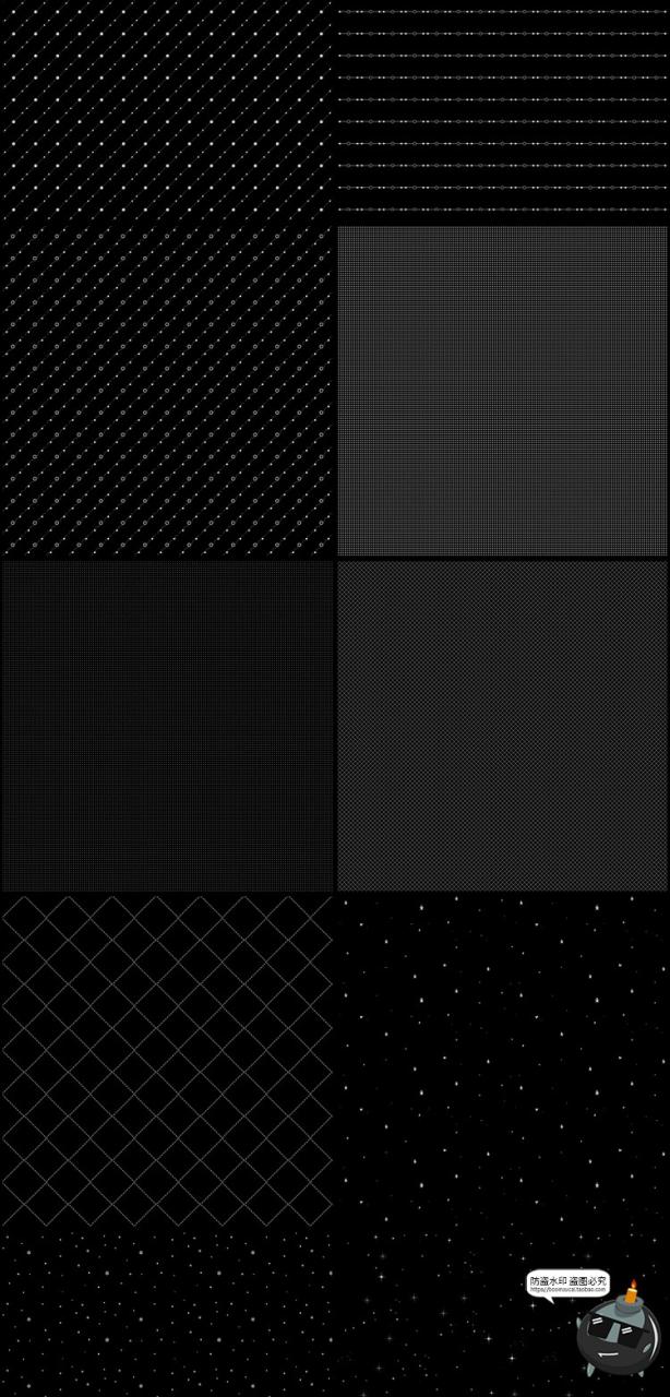 图片[3]-白色透明线条格子网格星空星光防盗水印底纹照片美化PNG免抠素材-设计猿