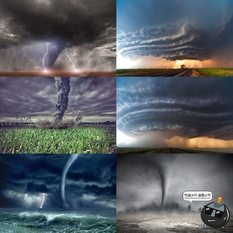 图片[6]-灾难末日龙卷风狂风暴风台风高清图JPG图片PS后期特效合成PS素材-设计猿