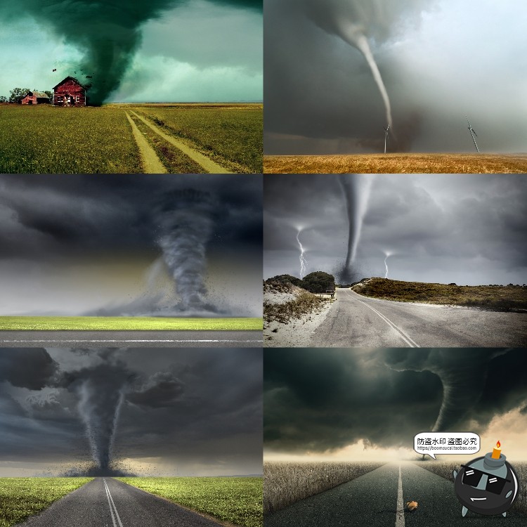 图片[7]-灾难末日龙卷风狂风暴风台风高清图JPG图片PS后期特效合成PS素材-设计猿