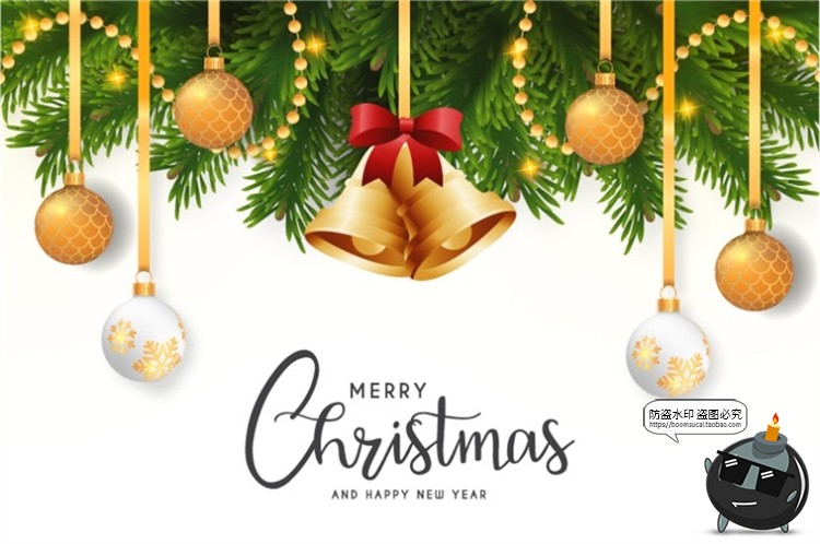 图片[2]-圣诞节新年元旦春节礼物喜庆广告促销海报矢量AI分层模板素材图-设计猿