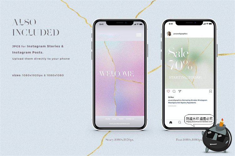 图片[7]-轻奢金箔纹理条纹渐变背景底纹纹理JPG图片PNG免抠金纹装饰素材-设计猿