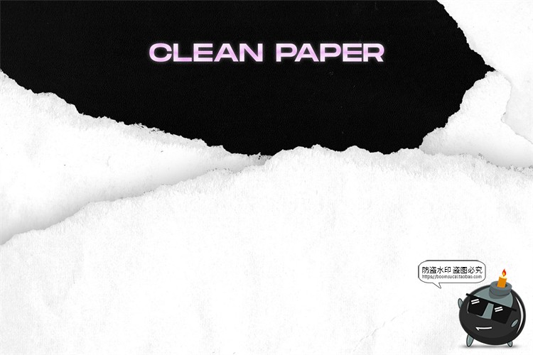 图片[5]-撕裂纸张边缘撕纸网格纸本子碎片缘效果纹理装饰元素PNG免抠素材-设计猿