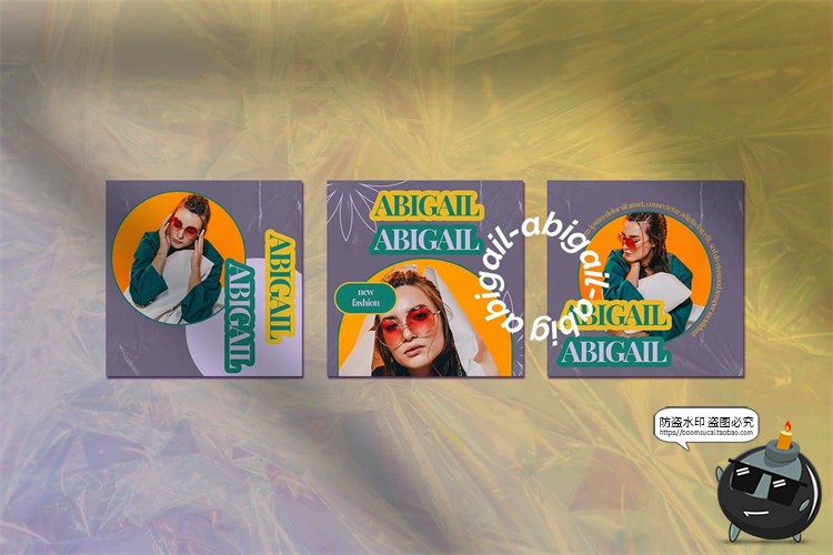 图片[8]-度假拼贴风格文字海报图文排版创意照片图片宣传排版PSD模板素材-设计猿