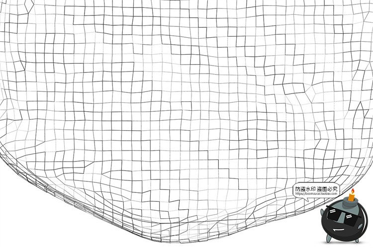 图片[4]-科幻网格线框图抽象3D几何科技概念形状立体装饰线条AI矢量素材-设计猿
