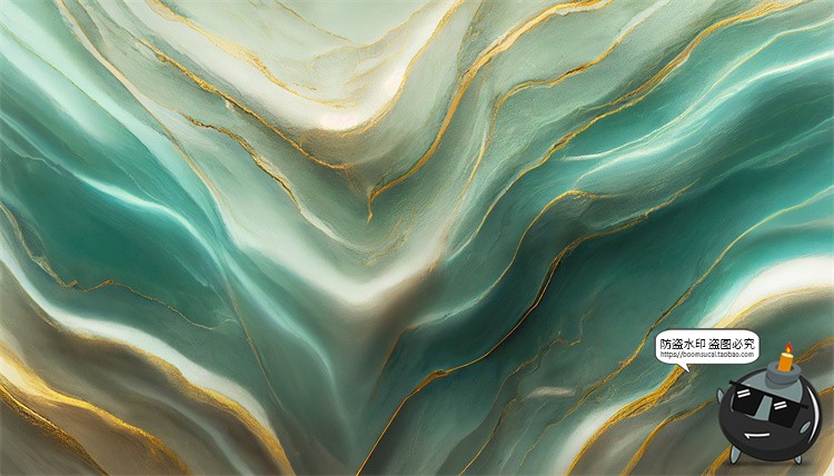 图片[34]-鎏金大理石高贵奢华光滑切面玉绿色白色材质材质背景JPG图片素材-设计猿