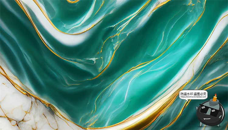 图片[35]-鎏金大理石高贵奢华光滑切面玉绿色白色材质材质背景JPG图片素材-设计猿