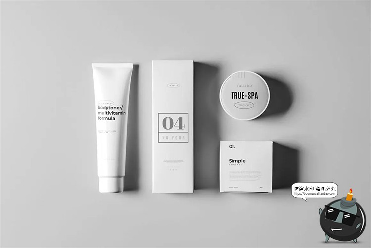 图片[12]-简约标签模板排版化妆品瓶罐子美容霜管咖啡自制包装AI矢量素材-设计猿