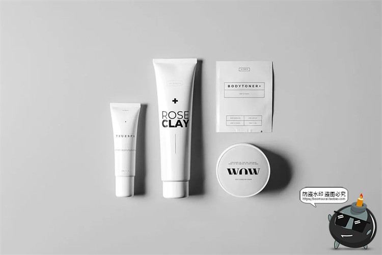 图片[14]-简约标签模板排版化妆品瓶罐子美容霜管咖啡自制包装AI矢量素材-设计猿