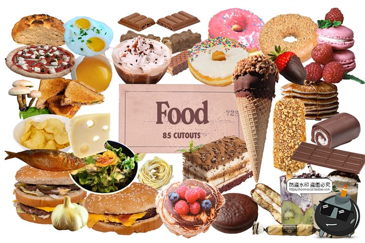 图片[12]-复古怀旧风老物件创意插画艺术拼贴剪切画元素PNG免抠装饰素材-设计猿