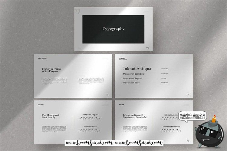 图片[5]-现代时尚极简时装品牌企业内部设计手册vi规范排版画册AI矢量素材-设计猿