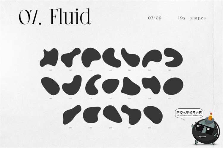 图片[10]-复古未来派欧普艺术抽象元素几何形状渐变纹理AI矢量PSD模板素材-设计猿