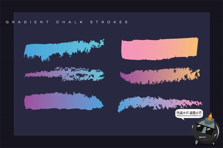 图片[5]-未来派复古赛博朋克基础元素全息渐变形状AI矢量PNG免抠设计素材-设计猿