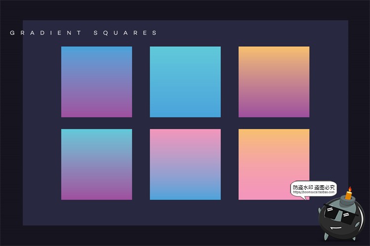 图片[15]-未来派复古赛博朋克基础元素全息渐变形状AI矢量PNG免抠设计素材-设计猿