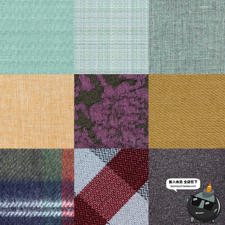 图片[5]-纯色亚麻布粗布纱布纹理贴图材质背景JPG图片PS图片平面设计素材-设计猿