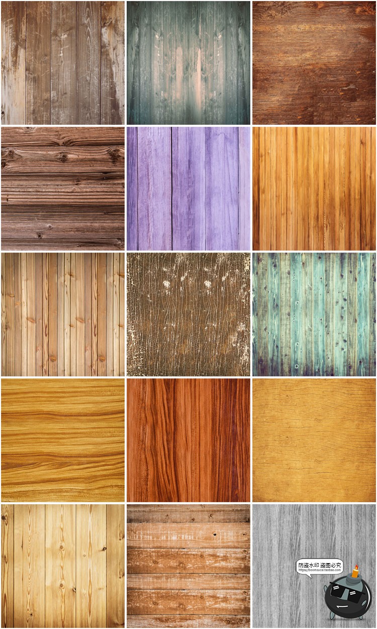 图片[1]-黄色深色浅色木纹长条木板破旧材质复古JPG高清图片背景图PS素材-设计猿