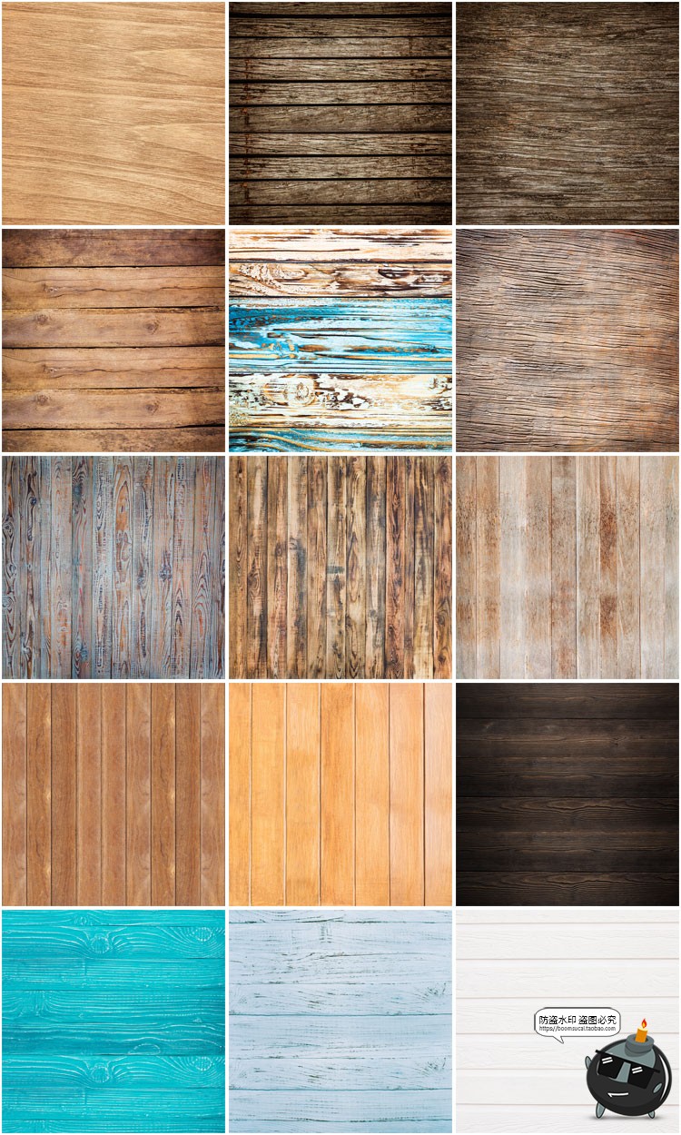 图片[6]-黄色深色浅色木纹长条木板破旧材质复古JPG高清图片背景图PS素材-设计猿