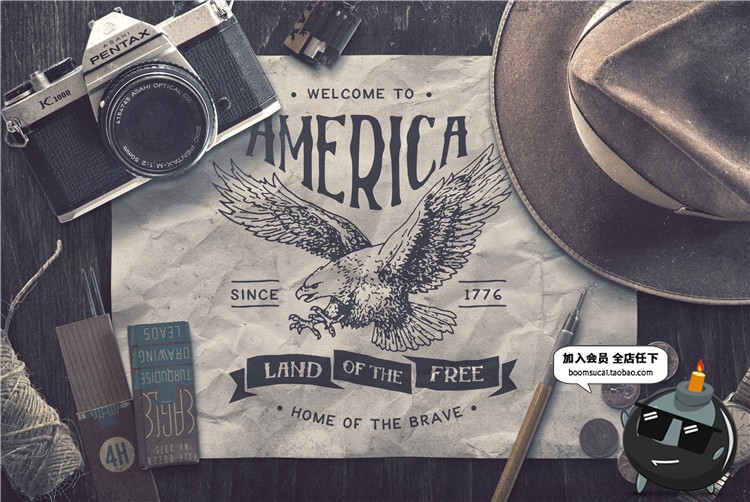 图片[8]-时光怀旧古董场景古老工作桌面物品焦点图元素PSD模板PS设计素材-设计猿