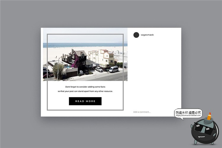 图片[11]-白色极简简约风格故事贴图记录生活海报图文排版PSD模板PS素材-设计猿