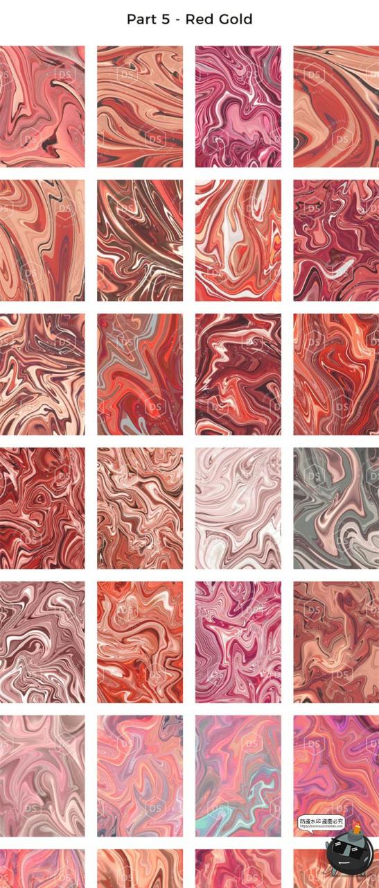 图片[10]-鎏金抽象艺术液体奢华金属扭曲流体渐变纹理背景底纹JPG图片素材-设计猿