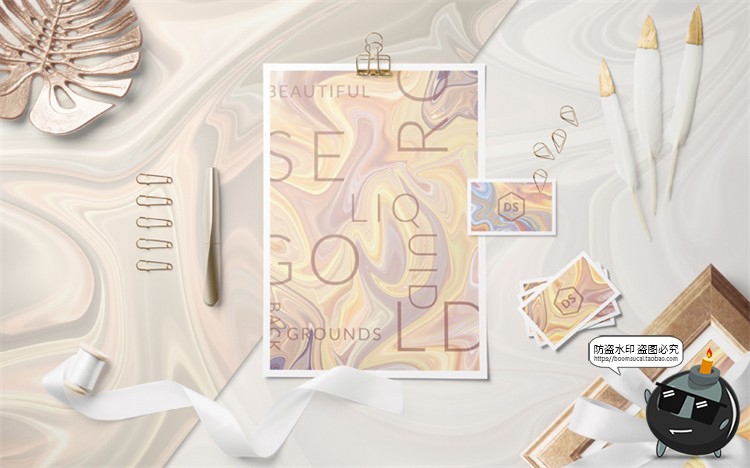 图片[22]-鎏金抽象艺术液体奢华金属扭曲流体渐变纹理背景底纹JPG图片素材-设计猿